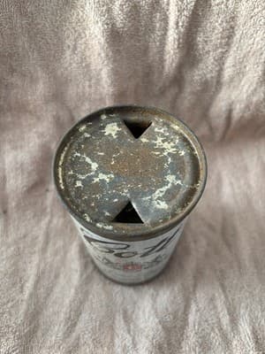 Cott Extra Dry Ginger Ale Flat Top That Was Cut For A Lighter Can 12 Oz. 1950'S - Thumbnail 5