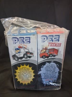 Funko Wacky Wobbler Fireman & Policeman Pez Bobbleheads - Set of 2 -5000 ea. - Thumbnail 7