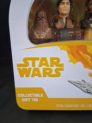 PEZ Disney Star Wars Han Solo Lando Gift Tin with 4 Candy Dispensers Collectable - Thumbnail 5