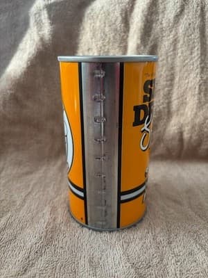 SPIKE DRIVER RUSHTON RAILROAD STRAIGHT STEEL PULL TAB BEER CAN #152-10 - Thumbnail 3
