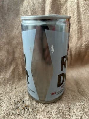 Piels Real Draft Premium Beer 12 Oz Keg Can Piel Bros Vintage VTG Man Cave... - Thumbnail 4