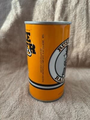 SPIKE DRIVER RUSHTON RAILROAD STRAIGHT STEEL PULL TAB BEER CAN #152-10 - Thumbnail 4