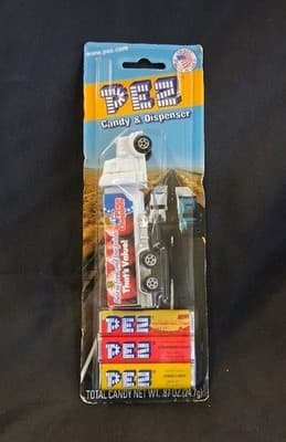 PEZ 2011 Price Chopper Semi Truck Hauler Grocery Dispenser w/refills CARD c203