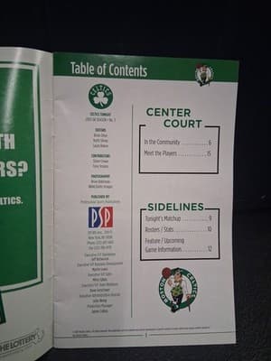 1X Copy Celtics Tonight Playoffs, Boston Celtics vs. Hawks 2007/08 Championship - Thumbnail 4