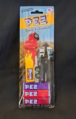 PEZ Hollywood Video Retired Advertising Truck Hauler Dispenser - Sealed