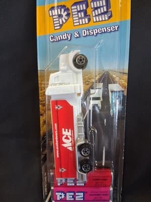 PEZ ACE Hardware Semi Truck Candy Dispenser Vintage RETIRED RIGS 2009 NEW NOS - Thumbnail 2