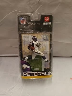 McFarlane’s SportsPicks Adrian Peterson Minnesota Vikings Action Figures