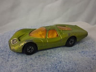 Matchbox SuperFast Lesney 45 Ford Group 6 LIGHT /LIME Green No Box