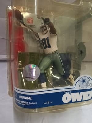 2007 McFarlane Toys NFL Series 16 Terrell Owens #81 Dallas Cowboys 6” Figure - Thumbnail 2
