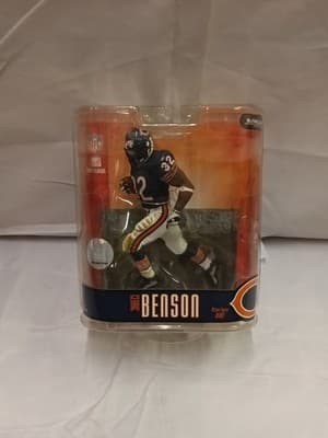 2007 McFarlane NFL Series 15 Cedric Benson Football Action Figure Unopened