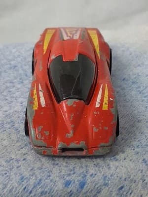 Vintage Hot Wheels 1984 Crack Ups Red ZZ-8 Hong Kong Base - Thumbnail 3