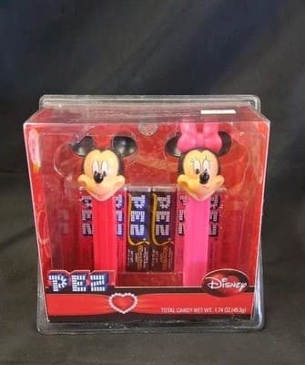 Pez Dispenser Collectors Set - Mickey And Minnie Mouse 2009, New In Box