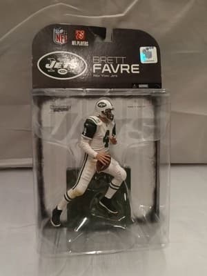 Brett Favre 2009 McFarlane NY Jets Unopened - Thumbnail 2