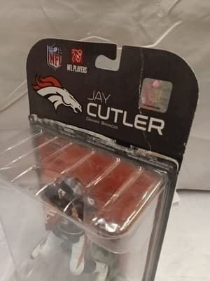 Mcfarlane NFL Series 19 Jay Cutler VARIANT Denver Broncos white pants - Thumbnail 3