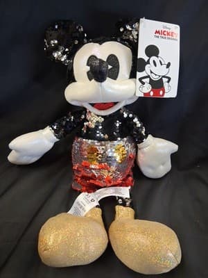 Disney's Mickey Mouse Sequined Limited Release Plush 17”