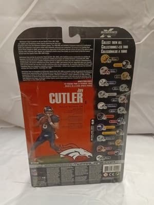 Mcfarlane NFL Series 19 Jay Cutler VARIANT Denver Broncos white pants - Thumbnail 4
