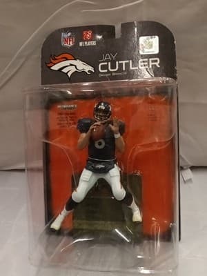 Mcfarlane NFL Series 19 Jay Cutler VARIANT Denver Broncos white pants - Thumbnail 2