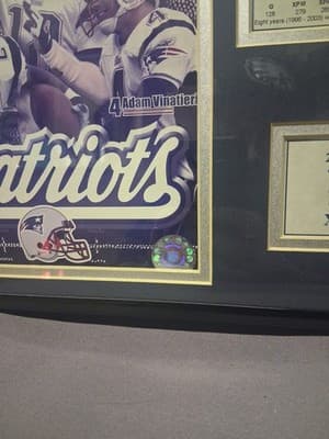 2003 New England Patriots NFL Photo Plaque- Tom Brady, Big 3, Custom Portrait!!! - Thumbnail 4