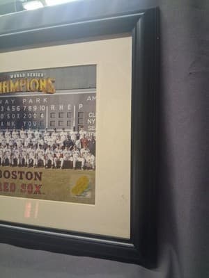 2004 CHAMPIONS WORLD SERIES BOSTON RED SOX FRAMED 8 X 10 PHOTO PLAQUE-MAN CAVE - Thumbnail 4