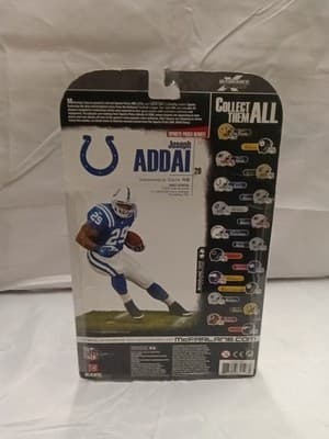 MCFARLANES NFL ACTION FIGURE JOSEPH ADDAI #29 INDIANAPOLIS COLTS 2008 L227 - Thumbnail 4