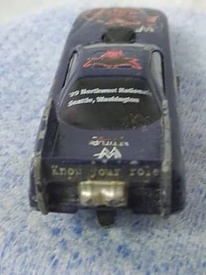 The Rock Smack Down Dragster Road Champs Toy Car Rare Vintage - Thumbnail 5
