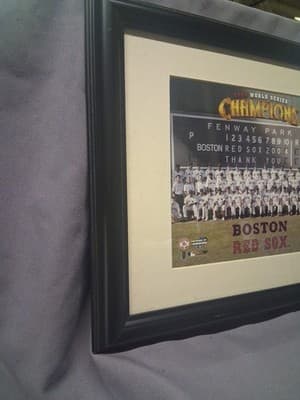 2004 CHAMPIONS WORLD SERIES BOSTON RED SOX FRAMED 8 X 10 PHOTO PLAQUE-MAN CAVE - Thumbnail 5