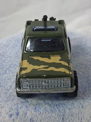 RARE Majorette Special Forces #291 Depanneuse #228 Chevy Blazer 4x 4 Camo EUC - Thumbnail 4