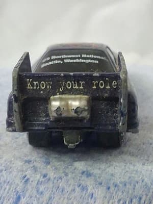 The Rock Smack Down Dragster Road Champs Toy Car Rare Vintage - Thumbnail 4