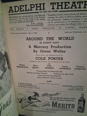 July 1st 1946 - Adelphi Theatre Playbill - Around The World - Julie Warren - Thumbnail 3