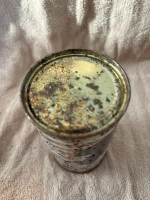 VTG Rare Cott Quality Sparkling Cola Soda Punch Top Tin Can Manchester NH USA - Thumbnail 6