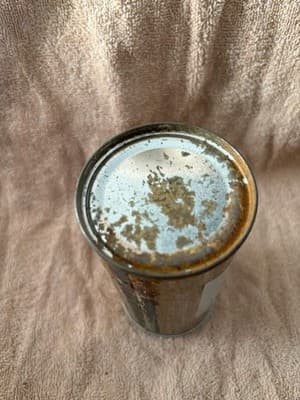 Metro Orange Soda can, EMPTY 10oz Soda Pop CAN from Canada, Montreal, Quebec - Thumbnail 5