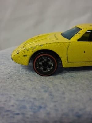 1969 Mattel Hot Wheels Redline XPLODER Yellow AMX2 Enamel Possible Repaint As Is - Thumbnail 2
