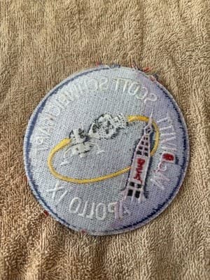 Apollo IX McDivitt Scott Schweickart Souvenir Patch NASA Lunar Module Mission - Thumbnail 2
