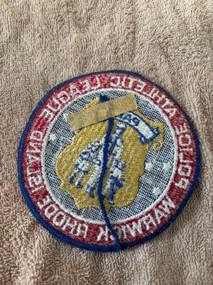 Police Athletic League (Warwick, Rhode Island) Shoulder Patch from the 1970's - Thumbnail 2