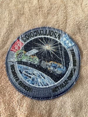 NASA Russian Apollo COI-03 Stafford Brand Slayton Lion bros patch - Thumbnail 2