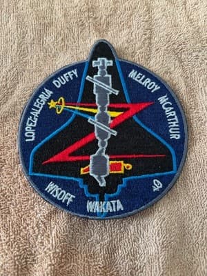 NASA Mission Patch STS-92 ~ 100th Shuttle Flight - Embroidered - Iron on