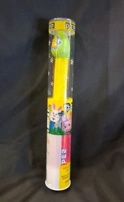 RARE Pez NEW Large Easter Egg Chick Tube Candy Dispenser 2012 NIP Sealed