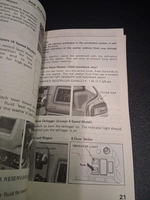 F 1981 Honda Civic Owners Manual - Thumbnail 7