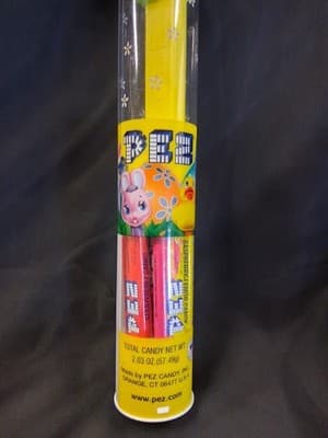 RARE Pez NEW Large Easter Egg Chick Tube Candy Dispenser 2012 NIP Sealed - Thumbnail 4