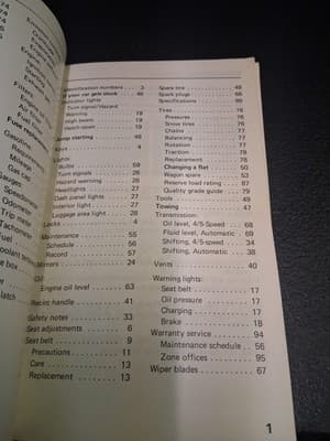 F 1981 Honda Civic Owners Manual - Thumbnail 9