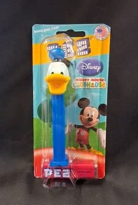 Disney's Donald Duck Pez Dispenser New In Package, Mickey Mouse Clubhouse