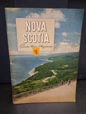 Nova Scotia - SUPERB BOOKLET with PHOTOS c1950s