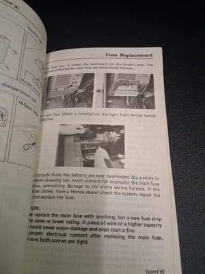 F 1981 Honda Civic Owners Manual - Thumbnail 4