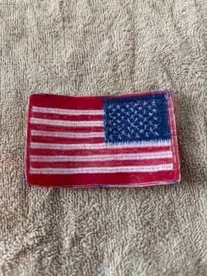 AMERICAN United States FLAG EMBROIDERED PATCH US RED embroidered - Thumbnail 2