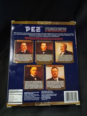 PEZ Presidents of the United States Volume 5 (V) 1881-1909 New in Sealed Box - Thumbnail 3