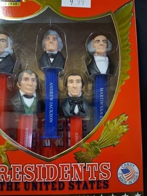 PEZ Education Series “Presidents of the USA” Volume II 1825-1845 NIB - Thumbnail 3