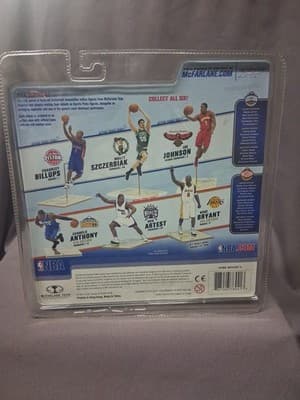2006 MCFARLANE NBA SERIES 11 KOBE BRYANT LA LAKERS YELLOW JERSEY VARIANT - Thumbnail 6