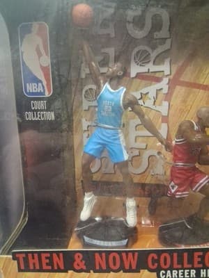Mattel Michael Jordan Then and Now Collection 1999 NBA Chicago Bulls Figures NIB - Thumbnail 3