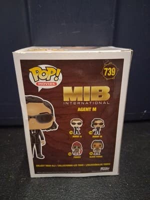 FUNKO POP! AGENT M 739 MEN IN BLACK MIB INTERNATIONAL FIGURE - Thumbnail 3