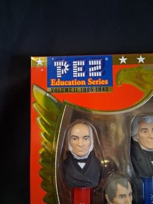 PEZ Education Series “Presidents of the USA” Volume II 1825-1845 NIB - Thumbnail 4